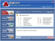 PC Registry Cure screenshot